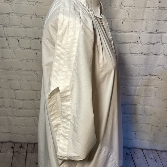 BCBGMaxAzria White Button Down Shirt - Picture 5 of 6